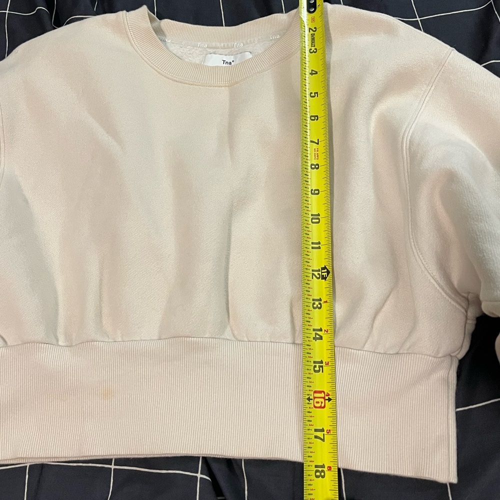 2 for $30 / TNA Cozy Cropped Sweater - Picture 6 of 7